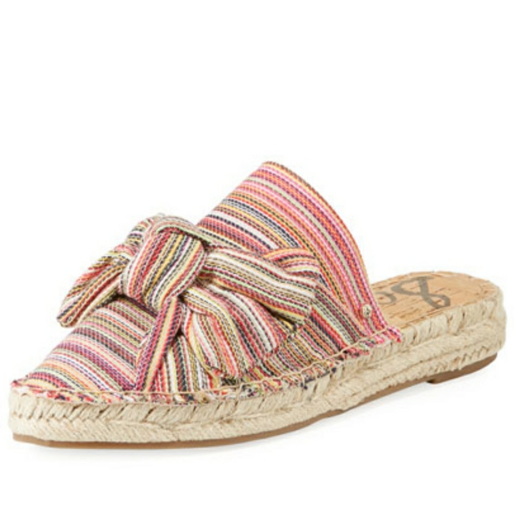 Sam Edelman Lynda Open-Back Espadrille Mule
